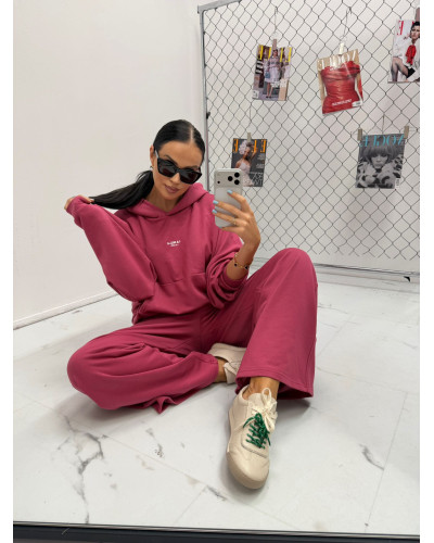 Bluza z kapturem La Milla szminka