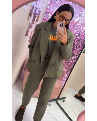 Marynarka dresowa La Milla khaki