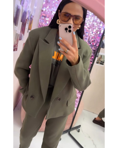 Marynarka dresowa La Milla khaki