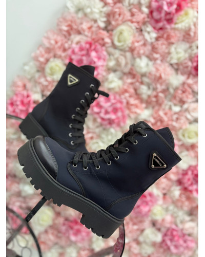 Workery materiałowe La Milla czarne