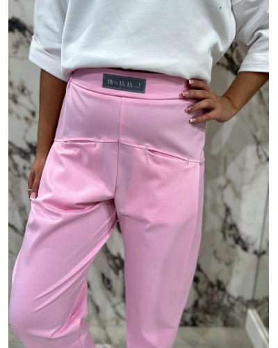 Spodnie punto By o la la...! sugar pink