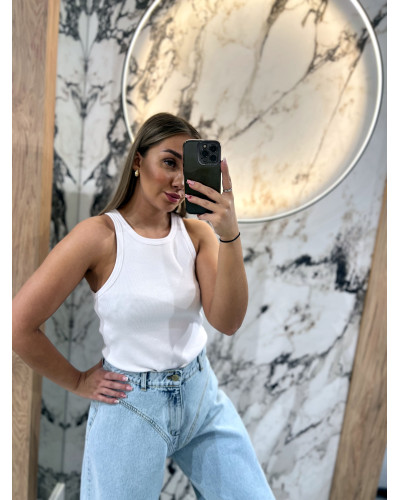 Bokserka Wiosna By o la la...! biała