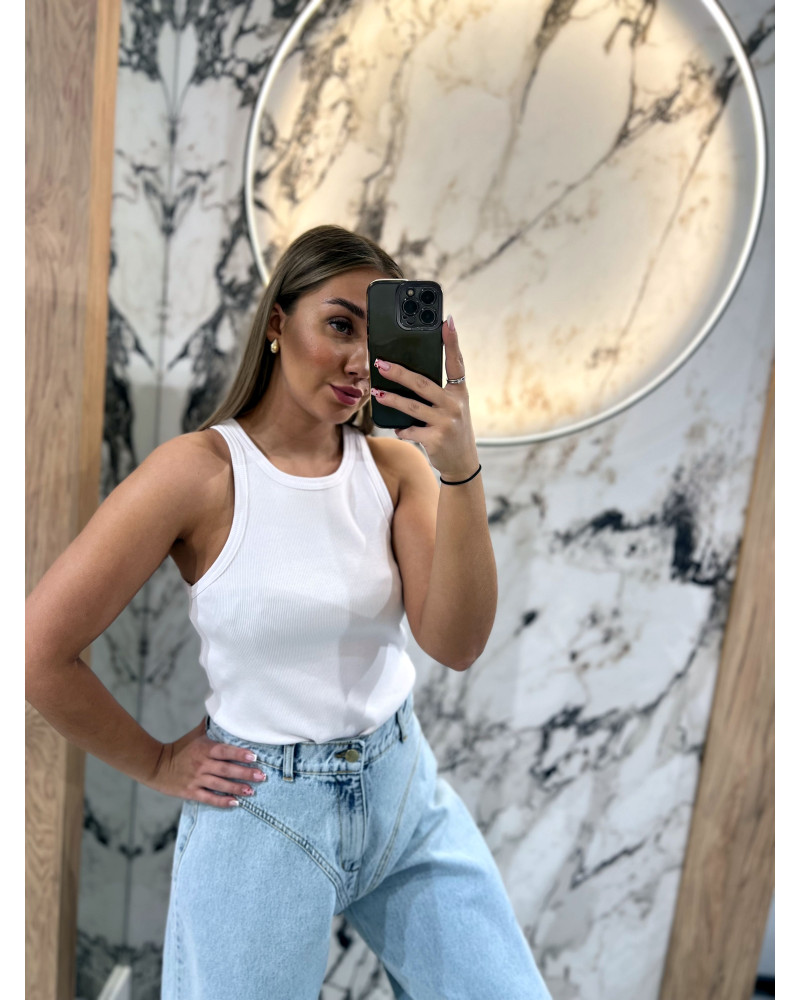 Bokserka Wiosna By o la la...! biała