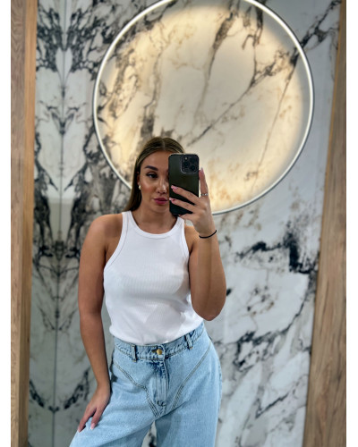 Bokserka Wiosna By o la la...! biała