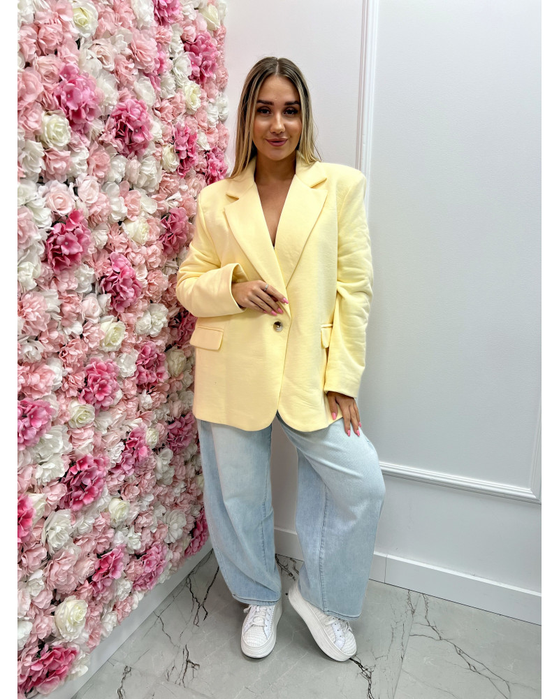 Marynarka SLAY bananowa