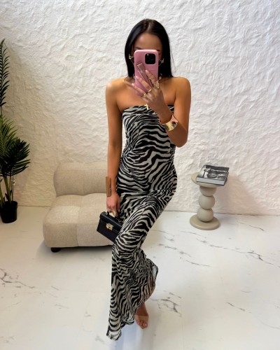 Sukienka tuba ZEBRA La Milla