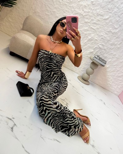 Sukienka tuba ZEBRA La Milla