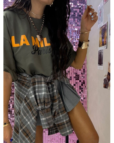 T-shirt La Milla Paris khaki