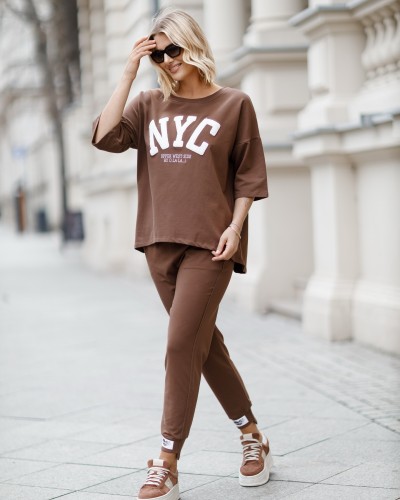 T-shirt NYC By o la la...! mokka