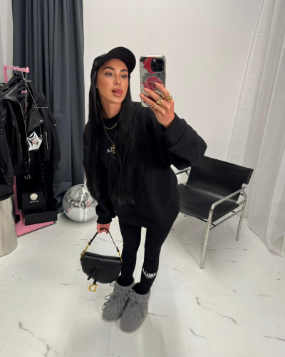 Bluza oversize La Milla czarna