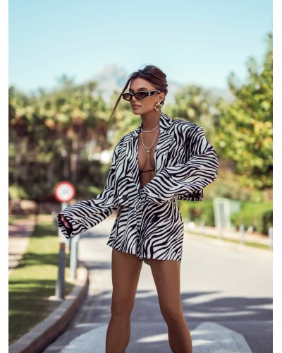 Komplet ZEBRA marynrka+spodenki La Milla