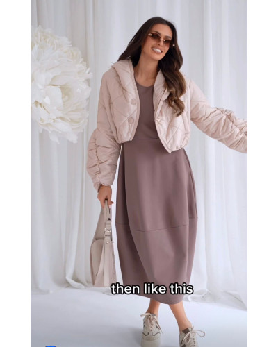 Sukienka bombka midi By o la la...! fango