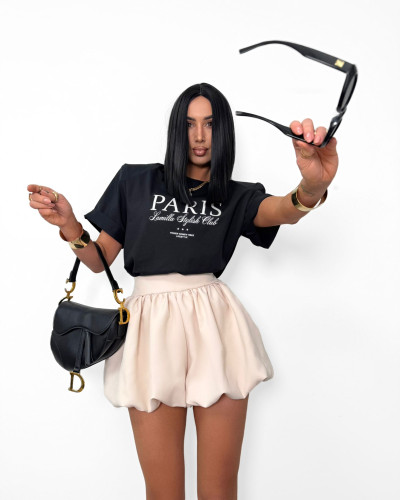 T-shirt La Milla Paris Stylish Club czarny