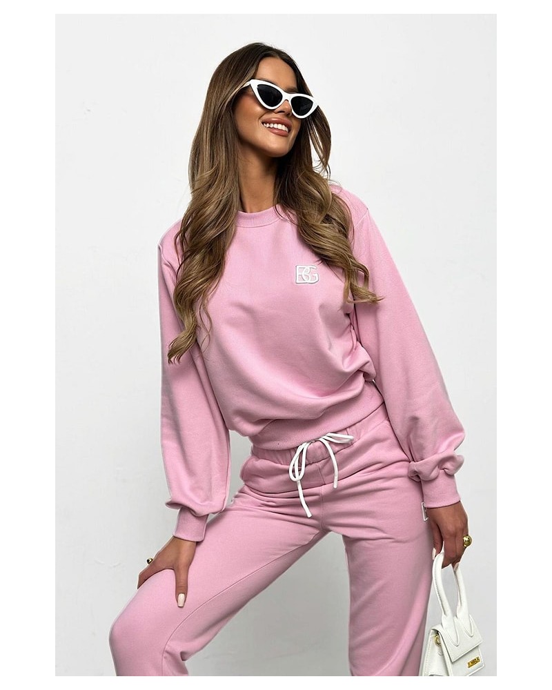 Bluza dresowa Brandenburg Couture różowa Bluza dresowa Brandenburg Couture różowa