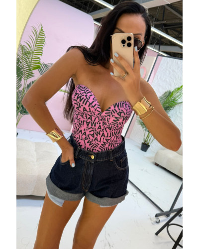 Spodenki jeansowe La Milla ciemne