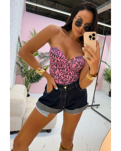 Spodenki jeansowe La Milla ciemne