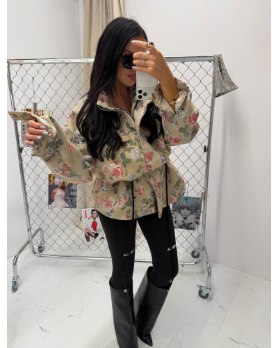 Kurtka w kwiaty La Milla