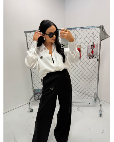 Spodnie dresowe z logo La Milla czarne