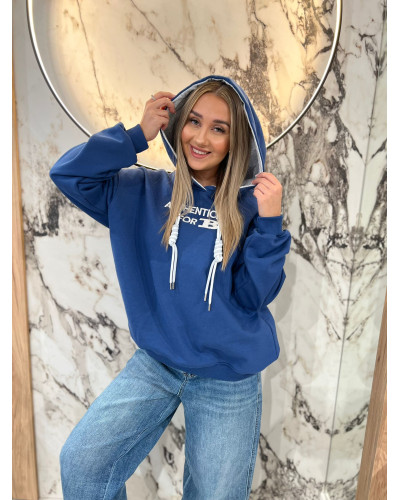 Bluza z kapturem By o la la...! denim