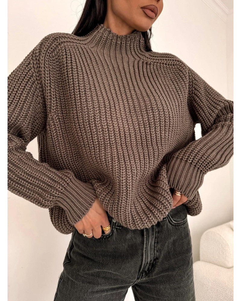 Sweter COZY mokka