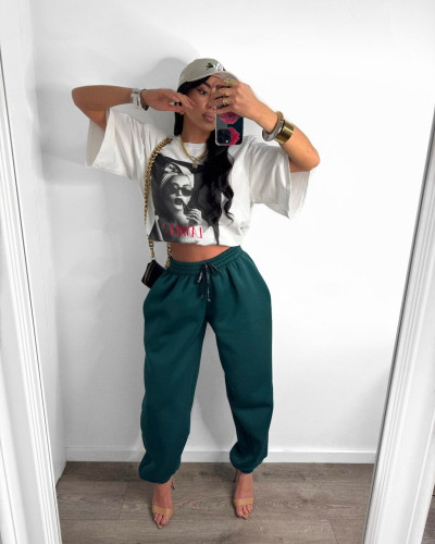 Spodnie dresowe ocieplane La Milla ciemno zielone