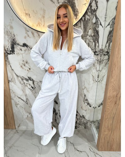 Bluza z kapturem NYC By o la la...! szara