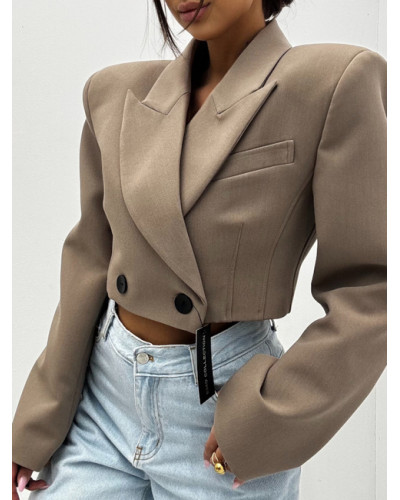 Marynarka krótka z poduszkami EMO fango