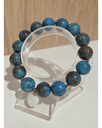 Bransoletka Valeria By o la la...! turkusowa z brązem