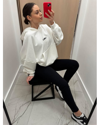 Legginsy prążkowane La Milla czarne