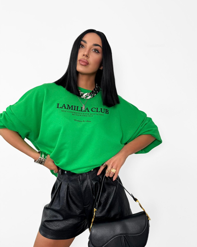 Bluza La Milla Club zielona