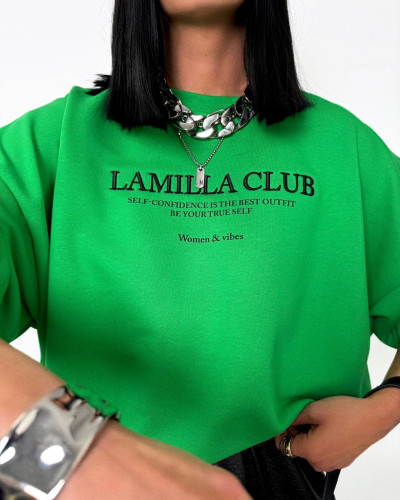 Bluza La Milla Club zielona