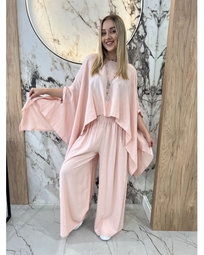 Bluzka kimono By o la la...! różowa