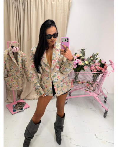 Marynarka w kwiaty La Milla