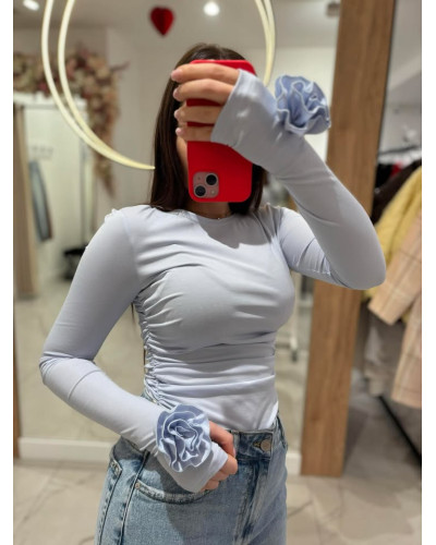 Bluzka ROSE błękitna