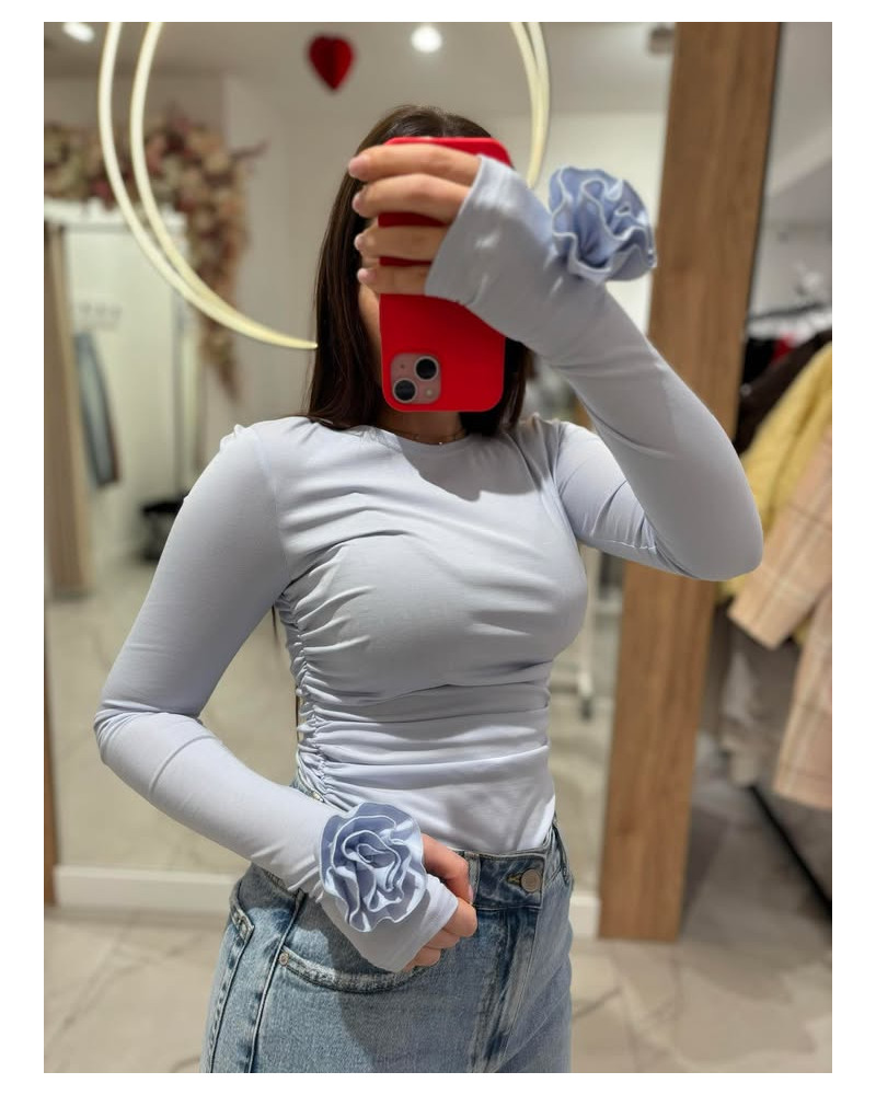 Bluzka ROSE błękitna