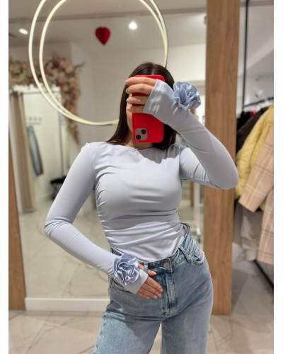 Bluzka ROSE błękitna