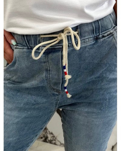Spodnie jeansowe gnieciuchy By o la la...!