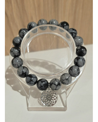 Bransoletka Erina By o la la..! czarno szara