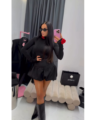 Spódnico-spodenki bombka La Milla czarne