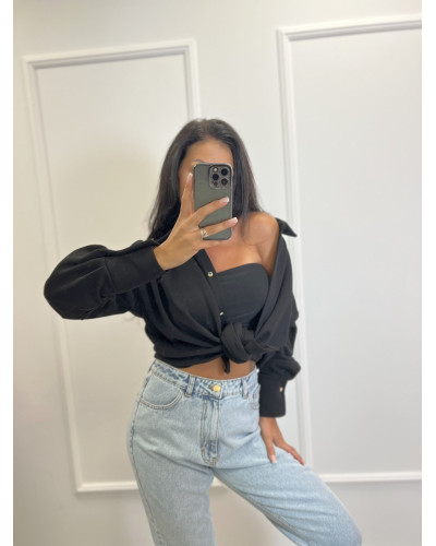 Koszula dresowa La Milla czarna