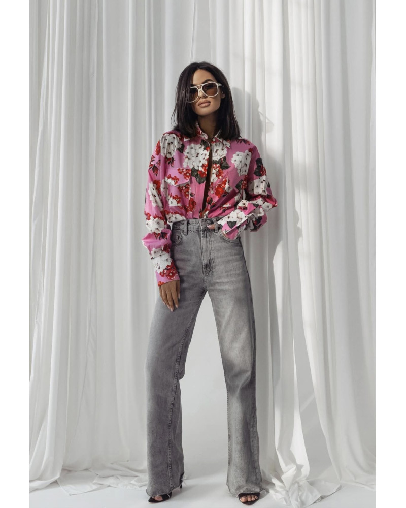 Koszula kwiat Wiśni La Milla różowa