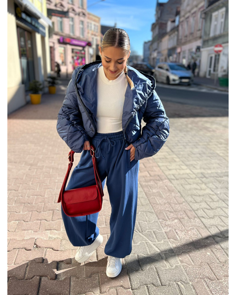 Spodnie dresowe Fashion By o la la...! denim