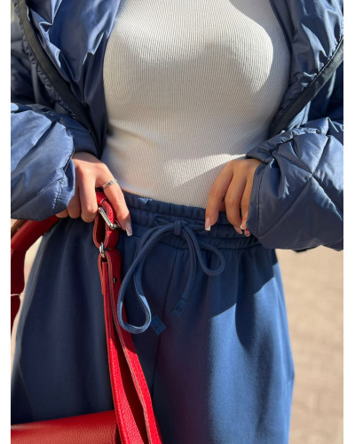 Spodnie dresowe Fashion By o la la...! denim