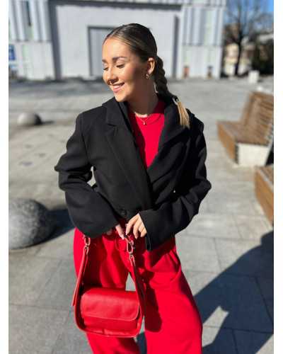 Spodnie dresowe Fashion By o la la...! red kiss