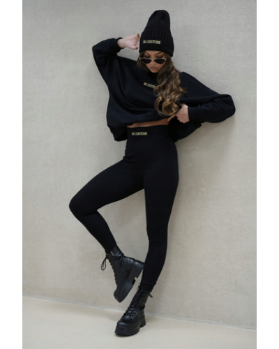 Komplet bluza + legginsy Brandenburg czarny