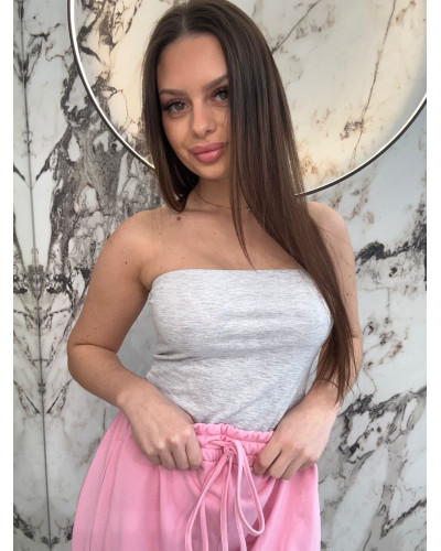 Top tuba By o la la...! szary melanż