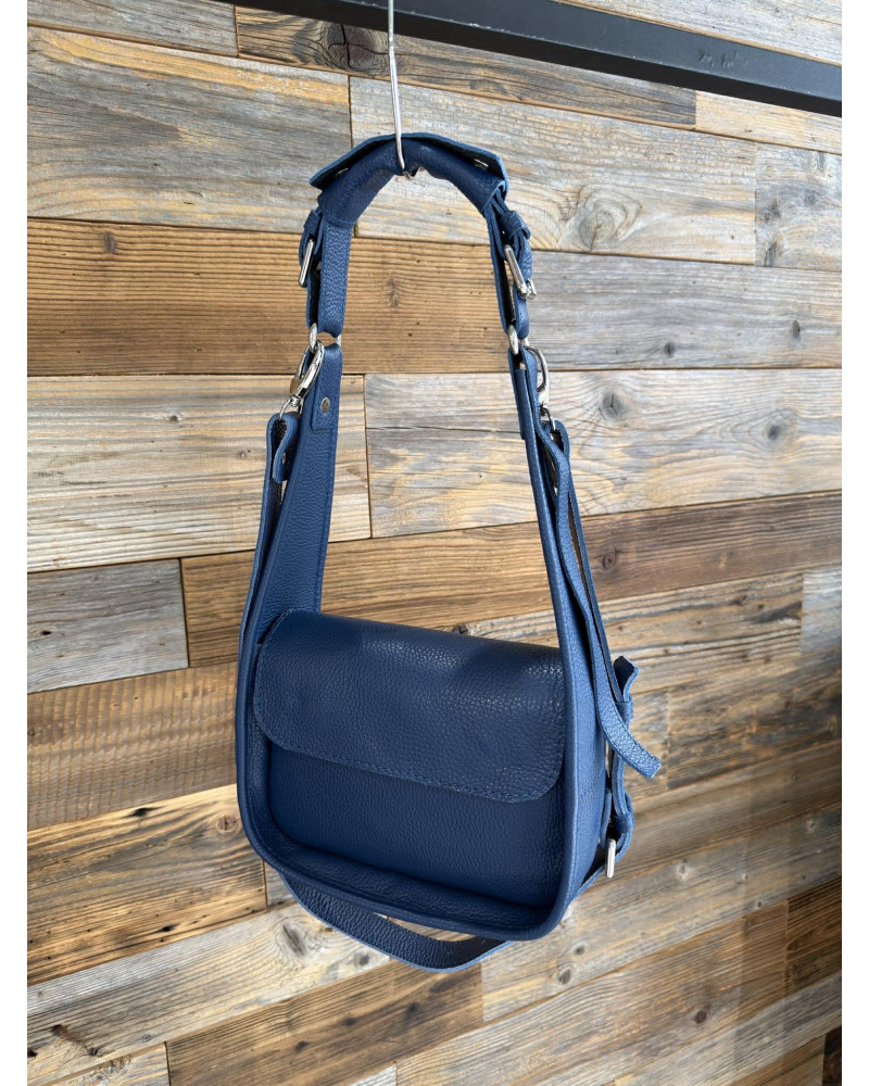 Torebka z regulowanym paskiem By o la la...! denim