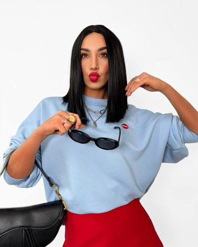 Bluza Kiss La Milla błękitna