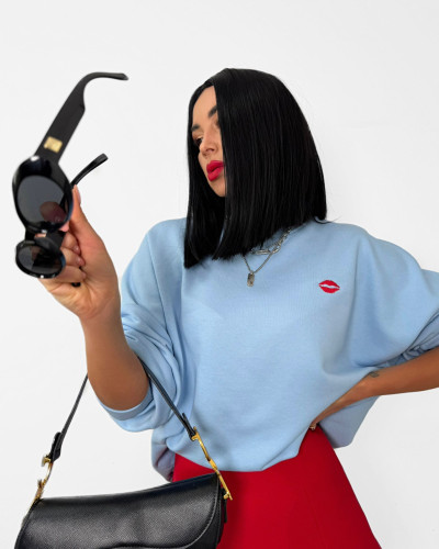 Bluza Kiss La Milla błękitna