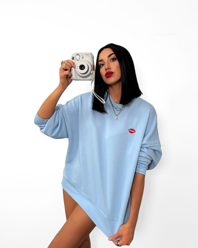 Bluza Kiss La Milla błękitna